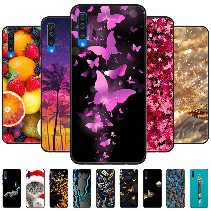 Para Samsung Galaxy A50 A50s funda pintura de moda funda de silicona suave funda de teléfono para Samsung A50 A 30 50 S Galaxy A30s Fundas