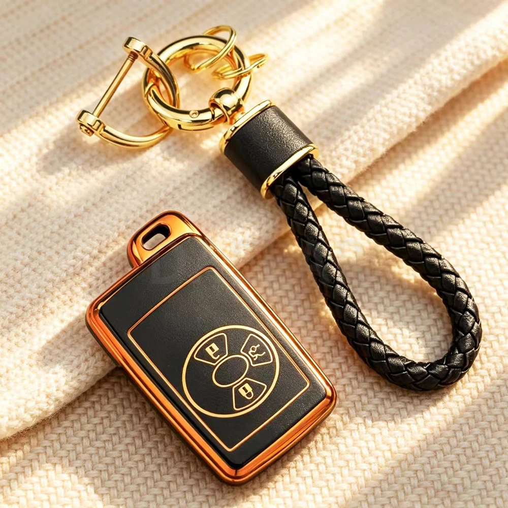 

3 Buttons TPU Remote Car Key Shell Case Fob for Toyota Avalon Camry Corolla Smart Key Cover