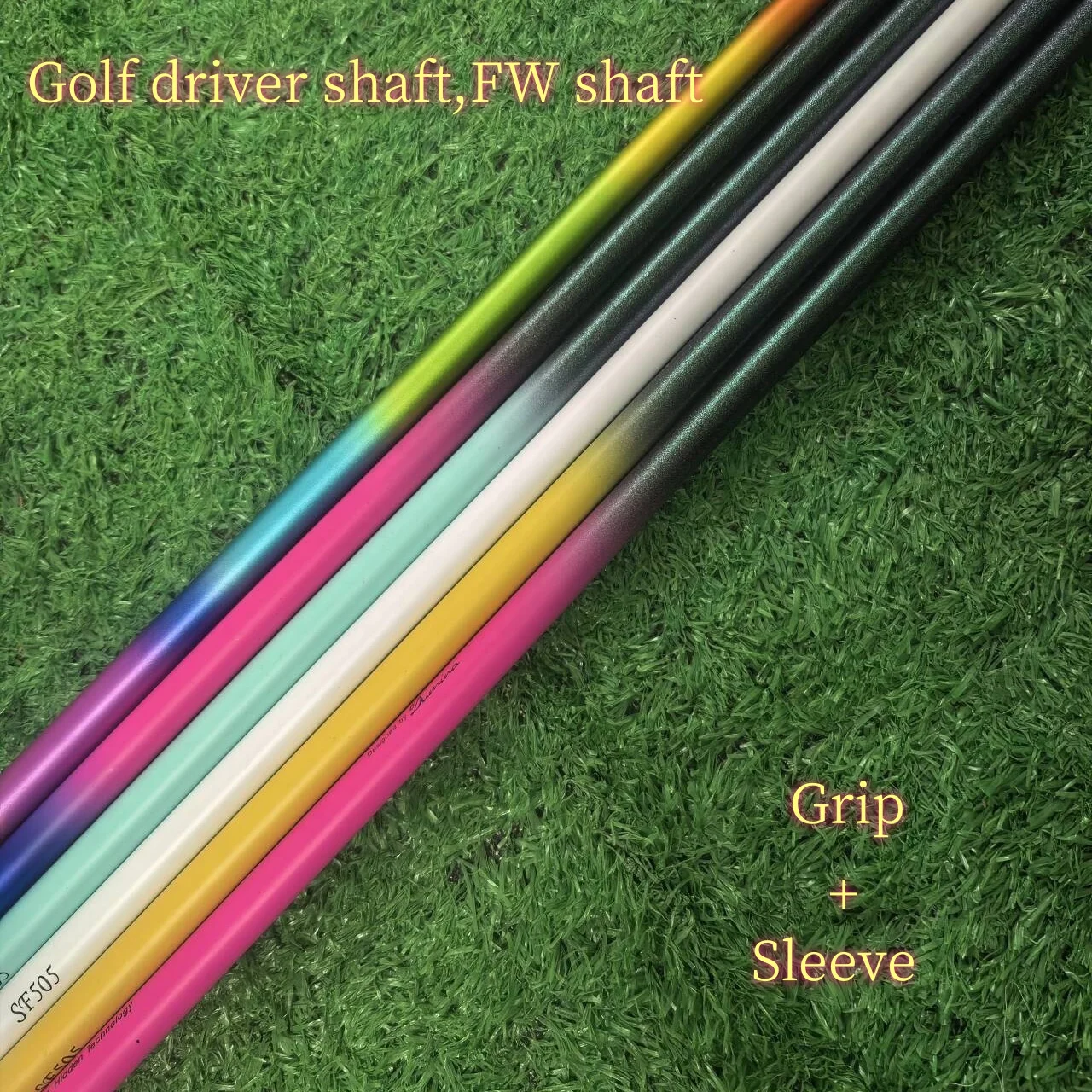 

Golf Drivers Shaft SF405/505/505X / 505XX, Free Assembly Sleeve golf , Club Shafts , PINK / Black / Blue / YELLOW/white/Rainbow