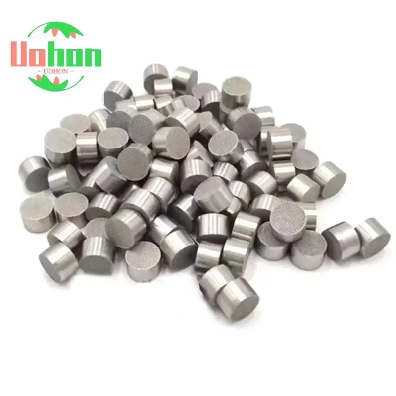 

5PCS Mold Parts Exhaust Plugs Porous Breathable Steel Blowing Mould Exhaust Valves Hole 0.2mm 0.3mm