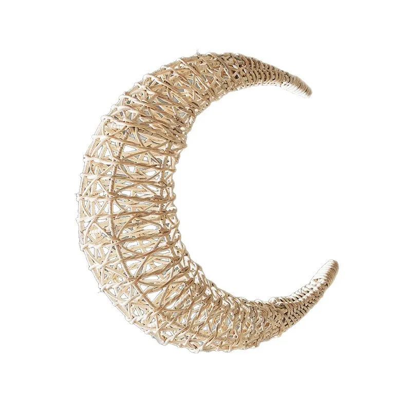 

Party handmade rattan hot air balloon, 100-day layout photography agency home decoration supplies