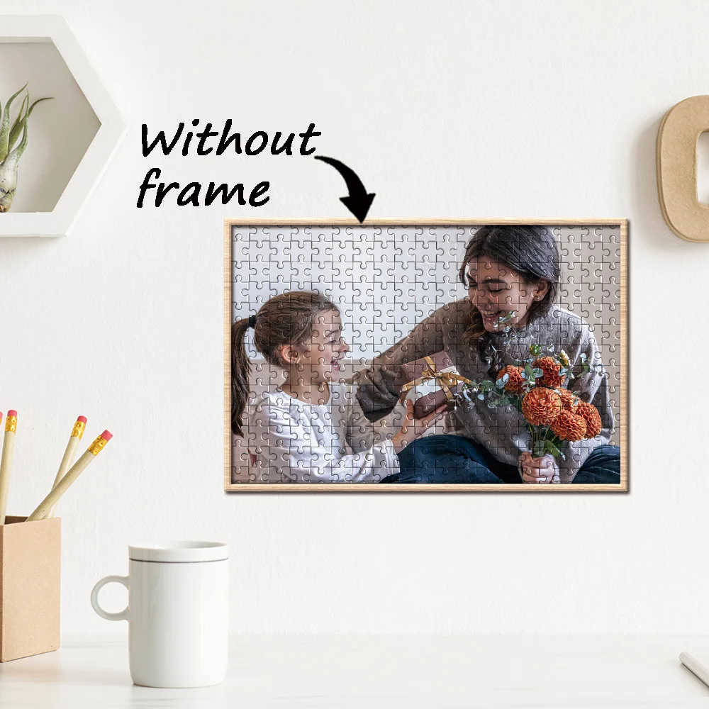 35/150/300/500/1000개 맞춤 사진 개인화된 디컴프레션 퍼즐 직소 퍼즐 모자이크 맞춤 사진 퍼즐 사랑 선물