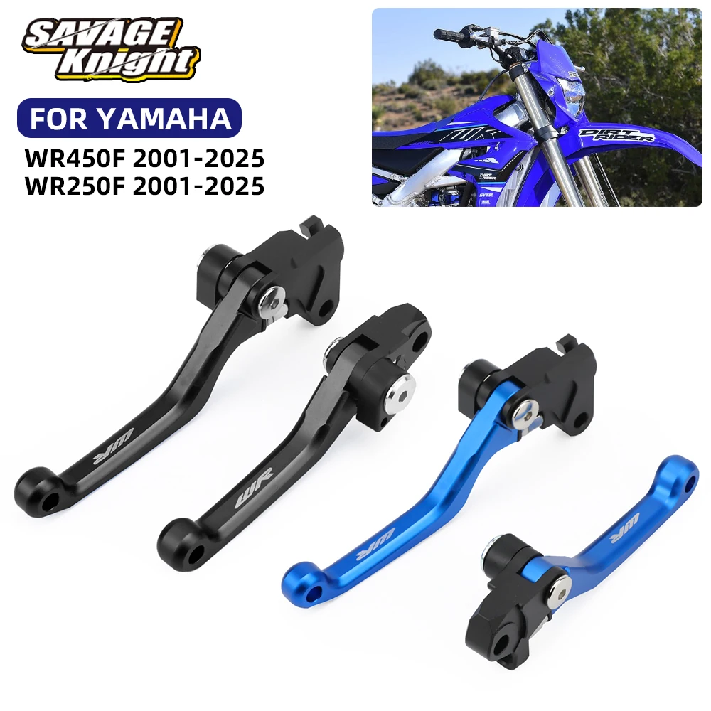 2024 WR 450F 250F Pivot Motocross Handle Brake Clutch Lever Folding Hand Lever For YAMAHA WR250F WR450F WR250 WR450 2001-2025