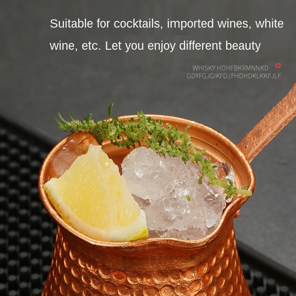 اليدوية النحاس مطلي إبريق قهوة التركية دائم غلاية مع مقبض بالتنقيط إبريق القهوة القدح للمطبخ المنزل بار مكتب #4