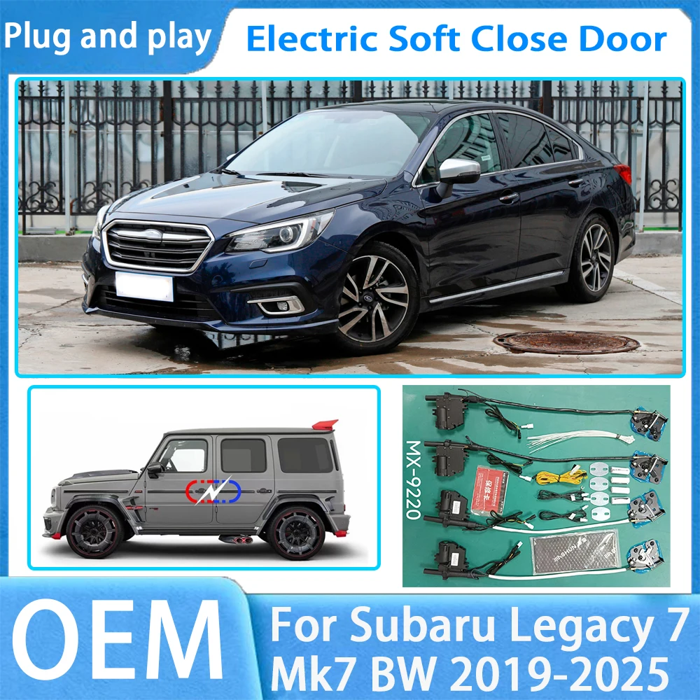 

for Subaru Legacy 7 Mk7 BW 2019-2025 OEM Car Soft Close Door System Automatic Electric Auto Pull Power Latch Power Closing Quiet