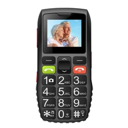 Large Button Cellphones for Senior,Waterproof,1.8'' Colorful Digital Screen Fast Dialling,FM Radio,Flashlight 1400mAh