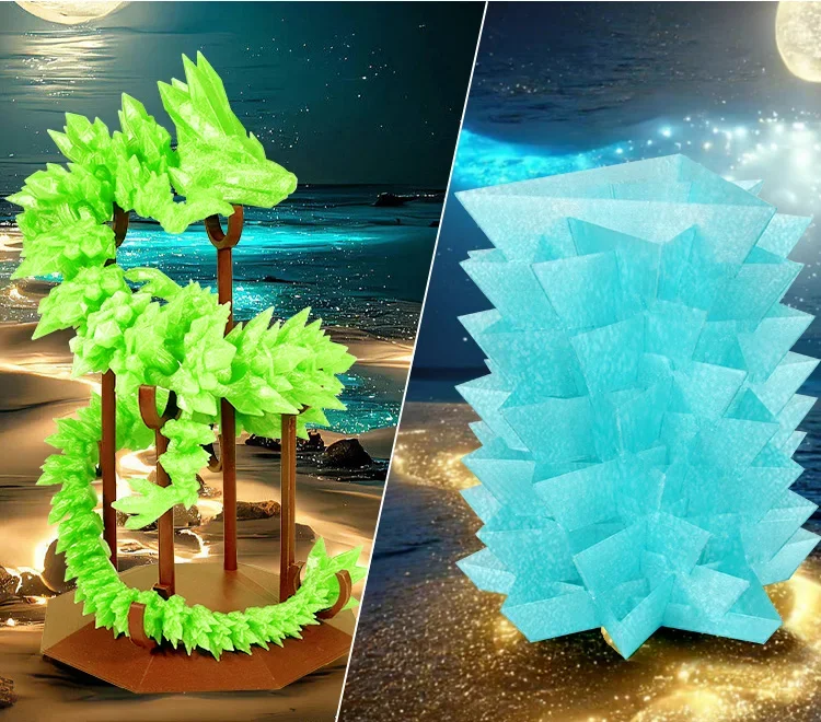 Zi-Rui 3Dプリンター PETGフィラメント キラキラグリッターパープル ダークグリーンで輝く輝く 1.75mm 2.2ポンド1kg/スプール キラキラとギャラクシーPETG \u2013 TINMORRY Store