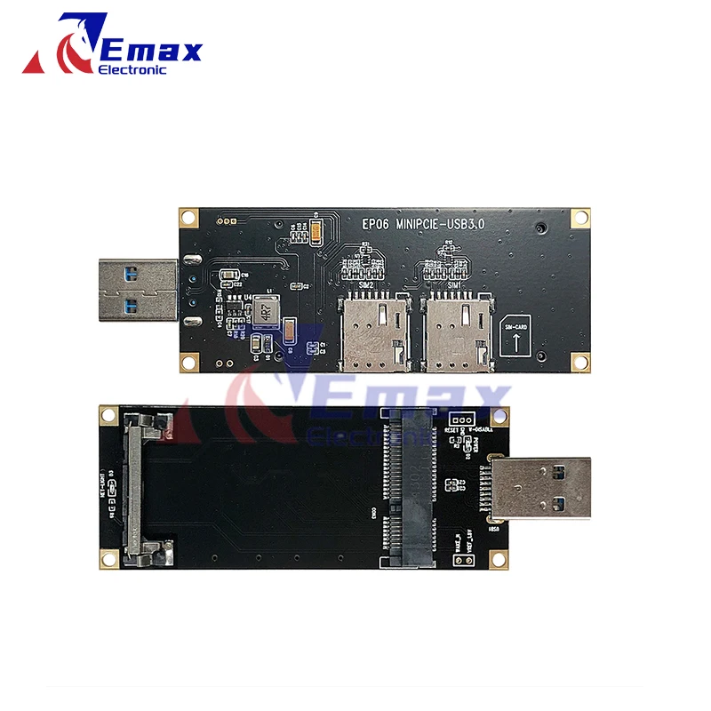 Imagem -04 - Adaptador de Pcie para Usb3.0 com Entrada para Cartão Sim Duplo para Dirigir Mc7430 Mc7455 Mc7421 Mc7430 Mc7411