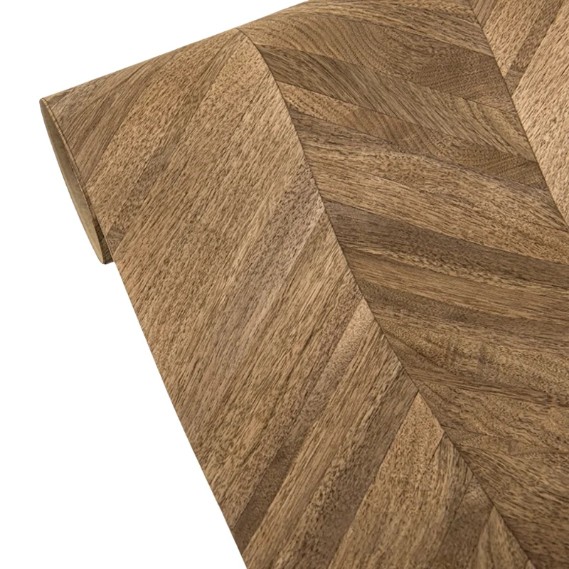 250*58cm Natural Walnut Wood Veneer Herringbone Pattern for Custom Furniture Making Wall Paneling Interior Cabinet Doors Decor