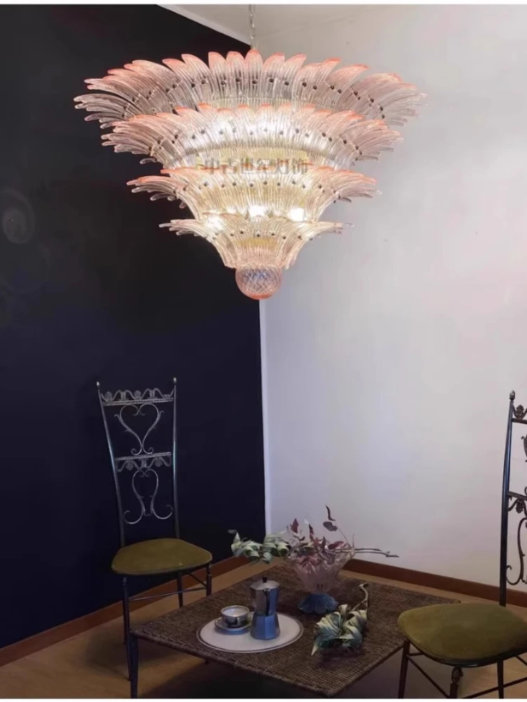 *Loft villa atmosferica con luce principale per soggiorno retrò vuota cava ad alto senso