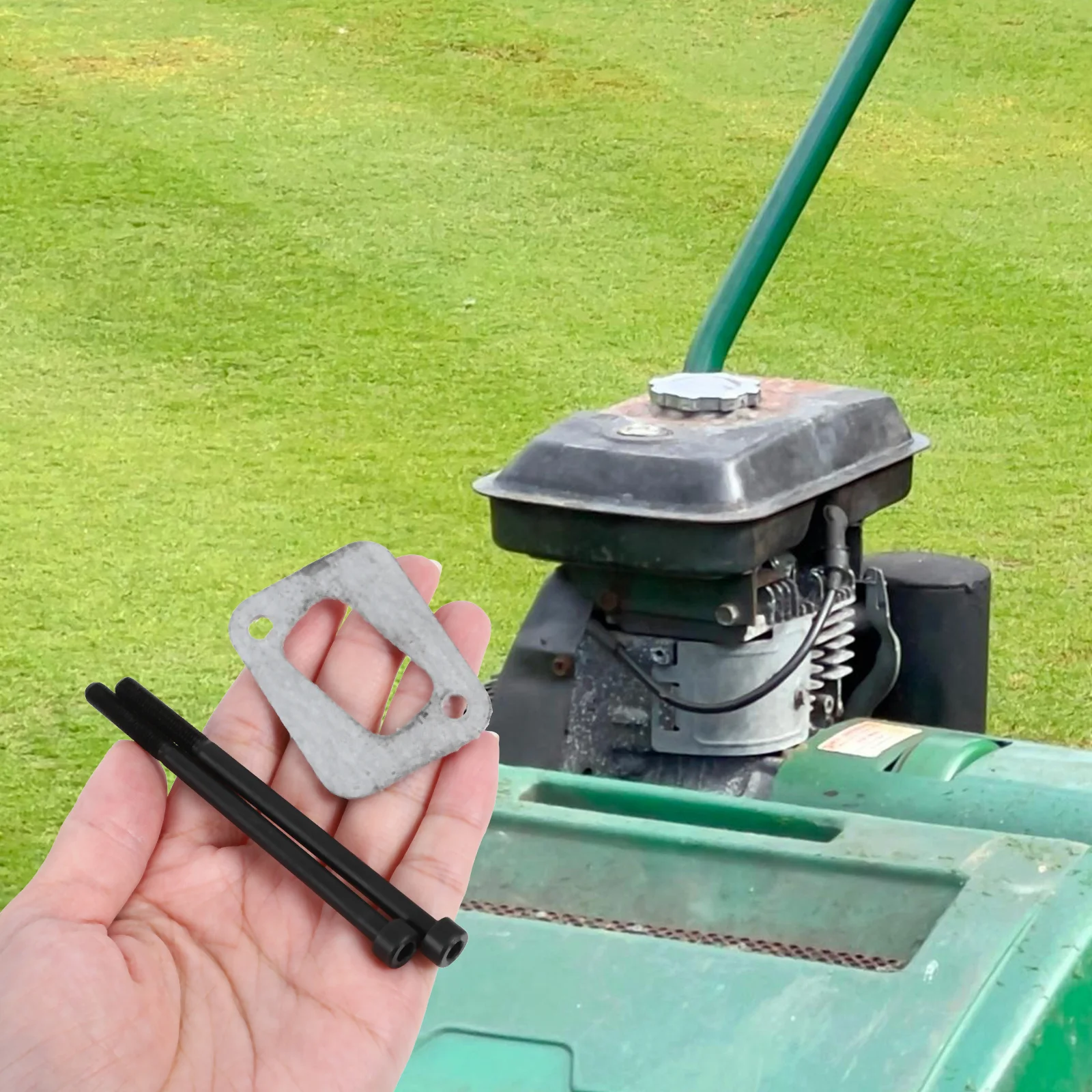 2 مجموعات كاتم الصوت المسمار بالمنشار تركيبات عالية الحمل مقاومة جوانات لمجموعات إصلاح معدات حديقة الحديقة #1