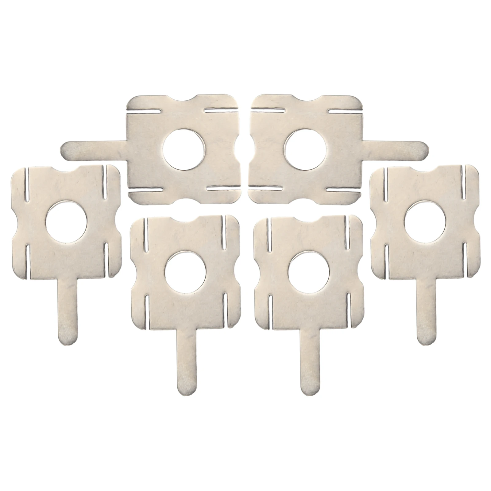 10pcs Nickel Sheets Ductility Good Gloss Lithium No Peeling Pack Plated Replacement Soldering Tools Spot Steel