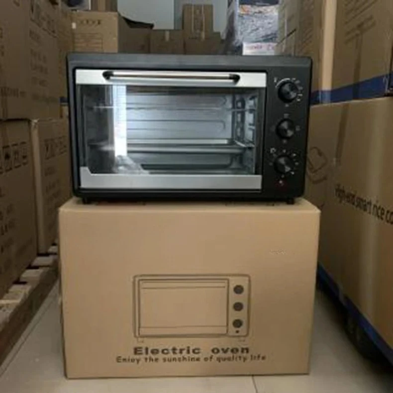 

Electric Baking Oven, Multi-Functional 48-litre Oven, Domestic Kitchen Pizza and Bread Electric Oven