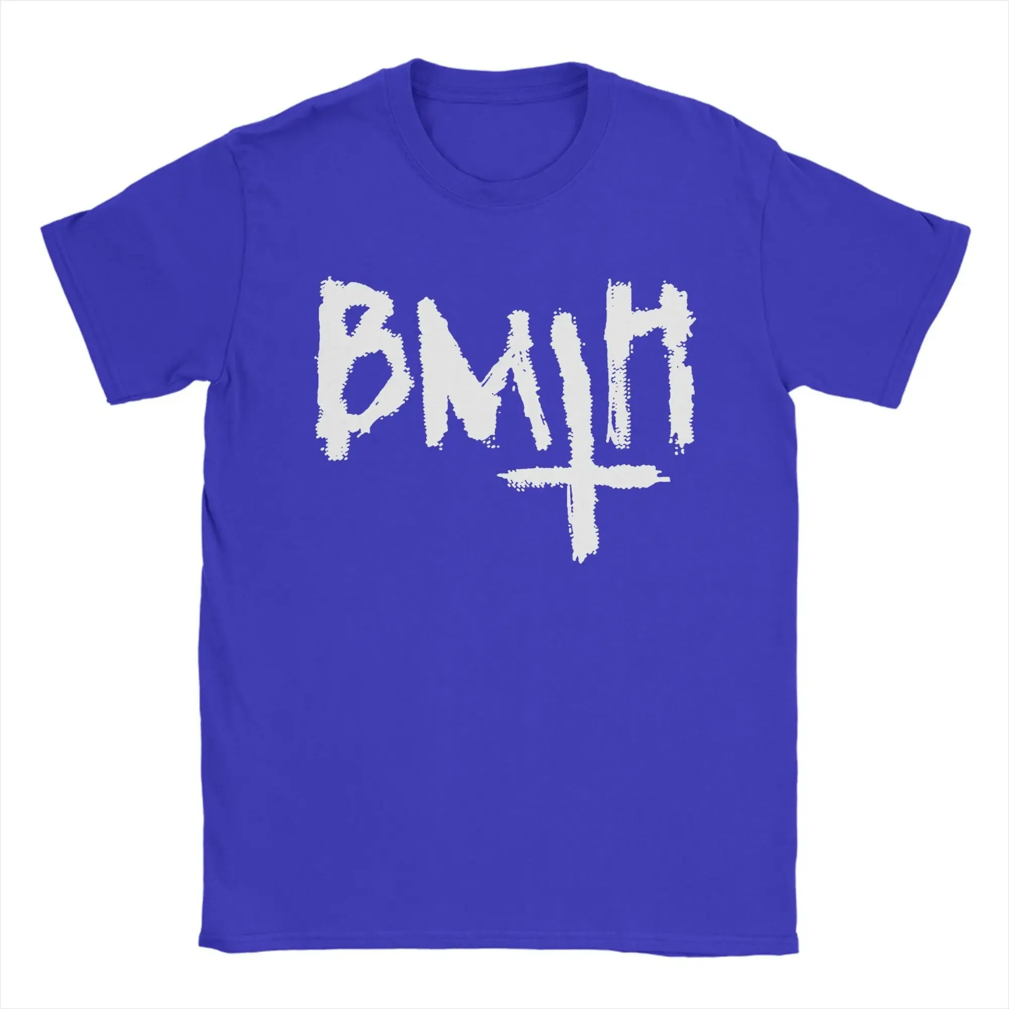 Men's T-Shirts Brings Me the Horizons BMTH Funny Pure Cotton Tees Short Sleeve T Shirts O Neck Oversized high quality soft tee