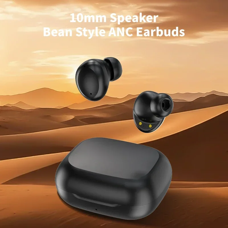 

QINO K9 Wireless Bluetooth Headphones, TWS Bluetooth 6.0,HD Microphone,HIFI Earphones,13mm Driver,60ms Low Latency, New Bean