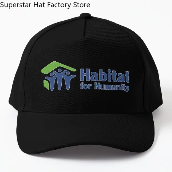 Habitat For Humanity  Baseball Cap Hat Summer Mens Solid Color Printed Black Women Hip Hop Outdoor Czapka Spring  Boys Sport