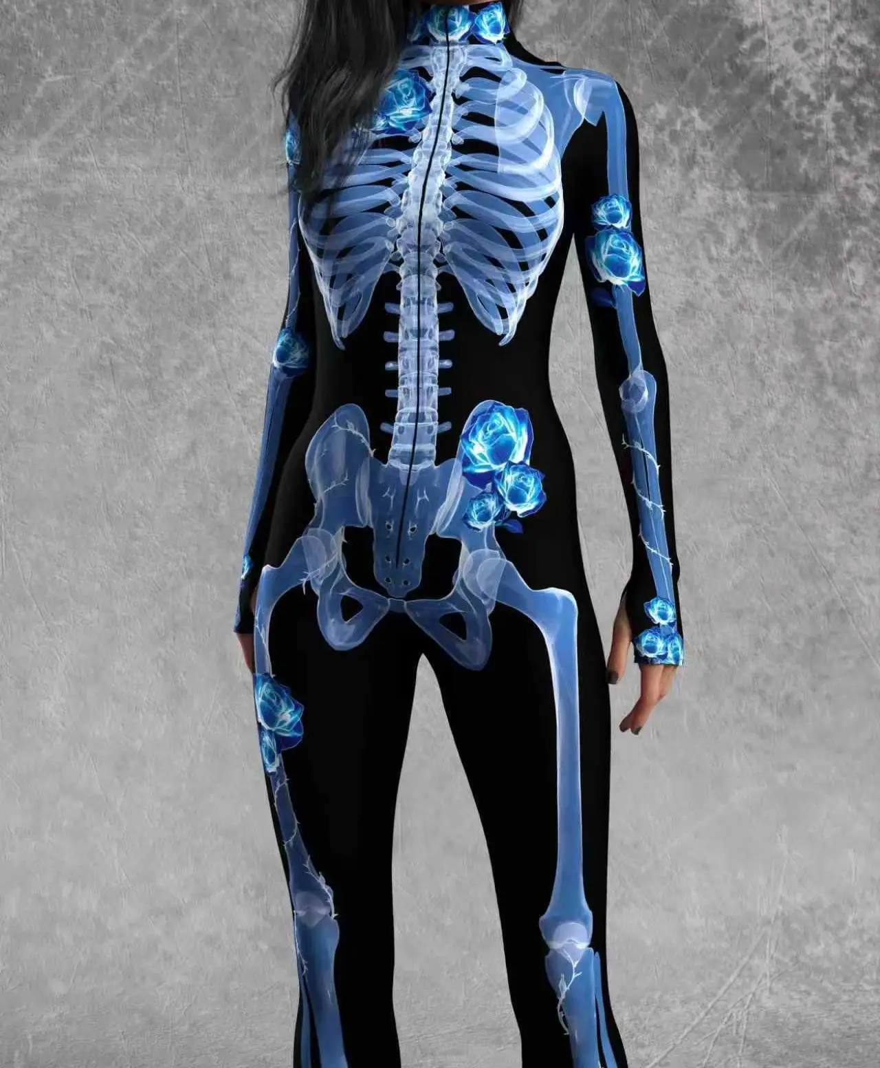 Modischer Rosa Erwachsenen-Damen-Jumpsuit Cosplay-Strumpfhose Punk-Steampunk-Bodysuit Karneval Bühnenauftritte Rollenspiel-Kostüm Neu 2026 – Detail 19