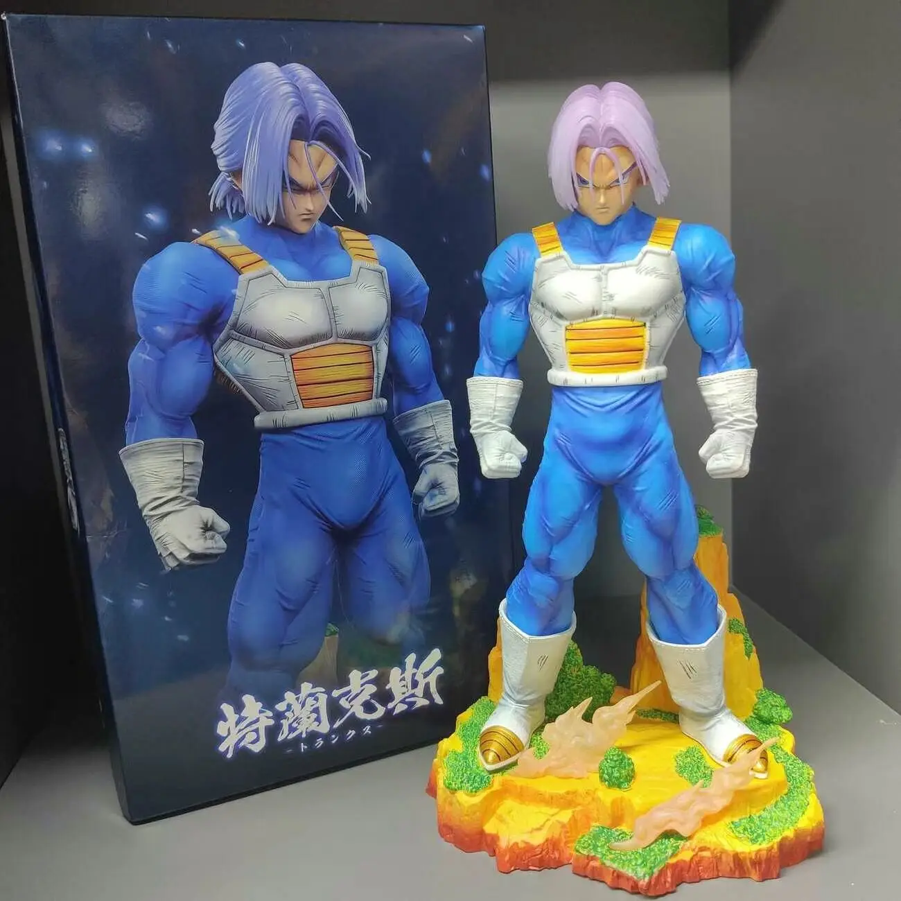 Dragon Ball Z Trunks Actionfigur Cpr Torankusu Figur Krieger Raumanzug Gk Statue Sammlerstück Modell Schreibtisch Dekoration Spielzeug Kinder