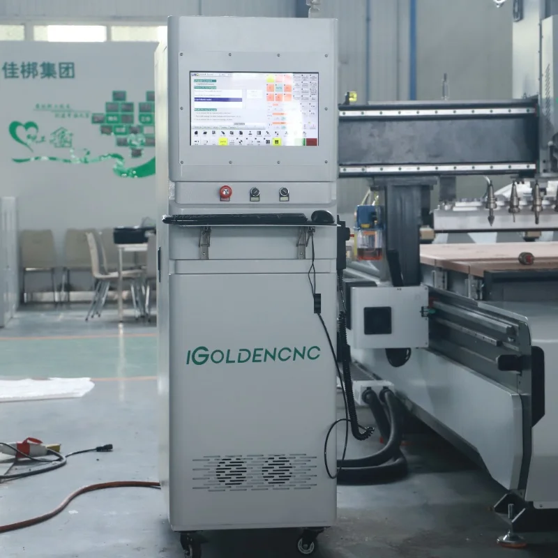 1325 ATC CNC Router Wood Carving Cutting Machine With Auto Tool Changer
