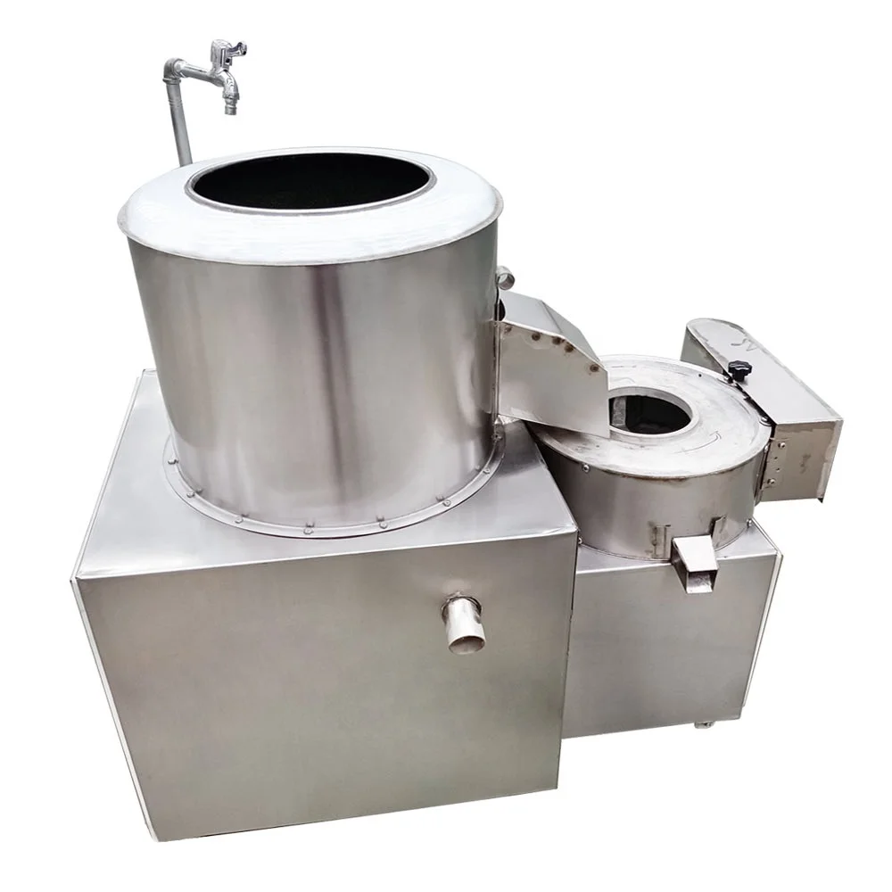 

Potato Wash Cut Slice Peeler Cutter Industry Machine Electric Potato Peel Slicer and Cutter Chip
