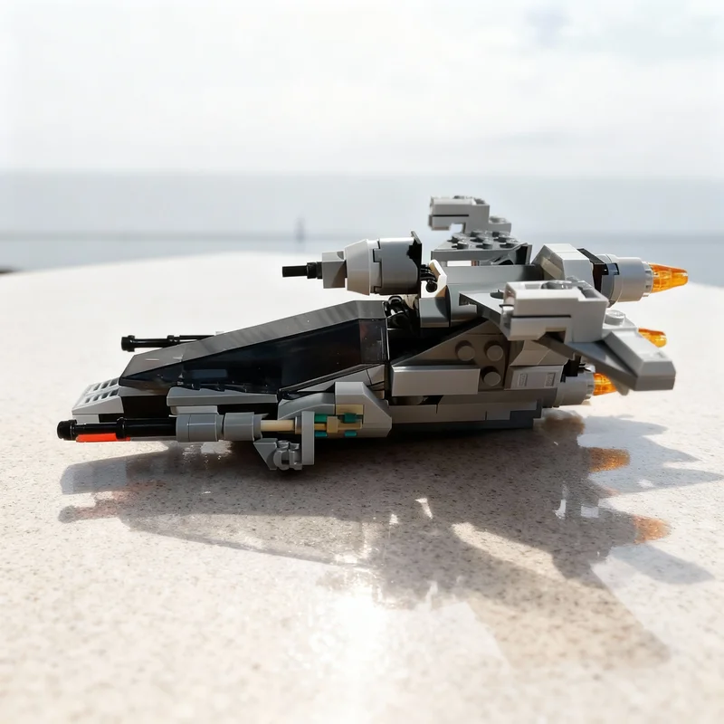 289pcs MOC Pirate Gunship Star Battle Model Building Blocks Construction Creative DIY Christmas Gifts Toy Education Idea Brick