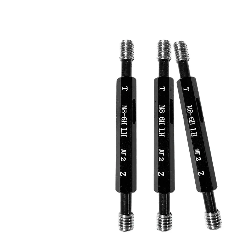 1pcs Steel Mer-cury Gage Metric Fine Left Tooth Thread Plug Gauge Measure Tool 6H M2M3M4M5M6M7M8M10M12M14M16M18M20M22M24M30~M39