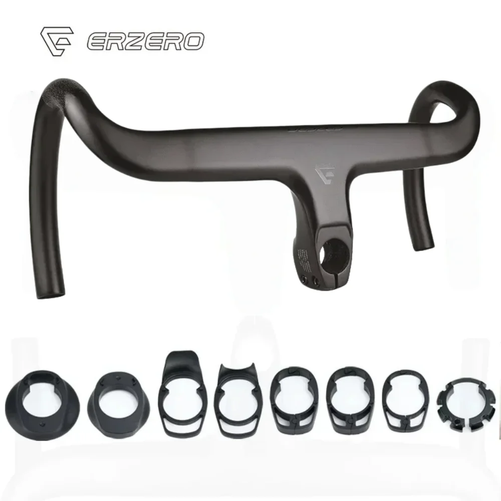 

Carbon Fiber Handlebars T1000 Road Bike Bending Handlebars With Integrated Bending Handlebars Buy And Give Free Computer Mount