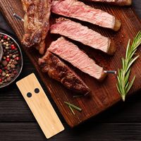 SAERKE Double Probes Wireless Bluetooth Meat Thermometer, With High Accuracy Waterproof & Backlit For Grill, BBQ, Oven, Kitchen