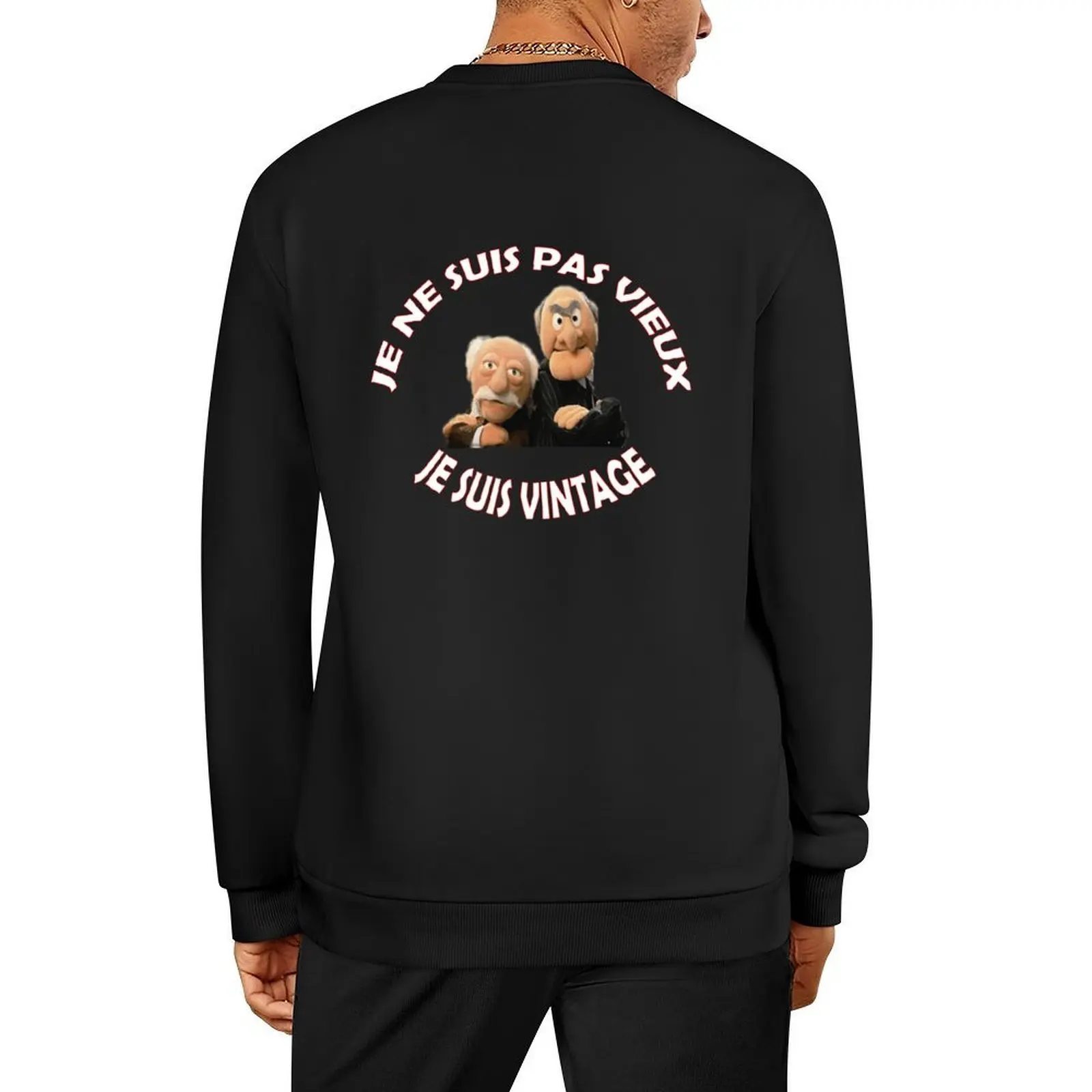 

statler and waldorf Pullover clothes for men men's autumn clothes japanese style men's sweat-shirt new in hoodies & sweat-shirt
