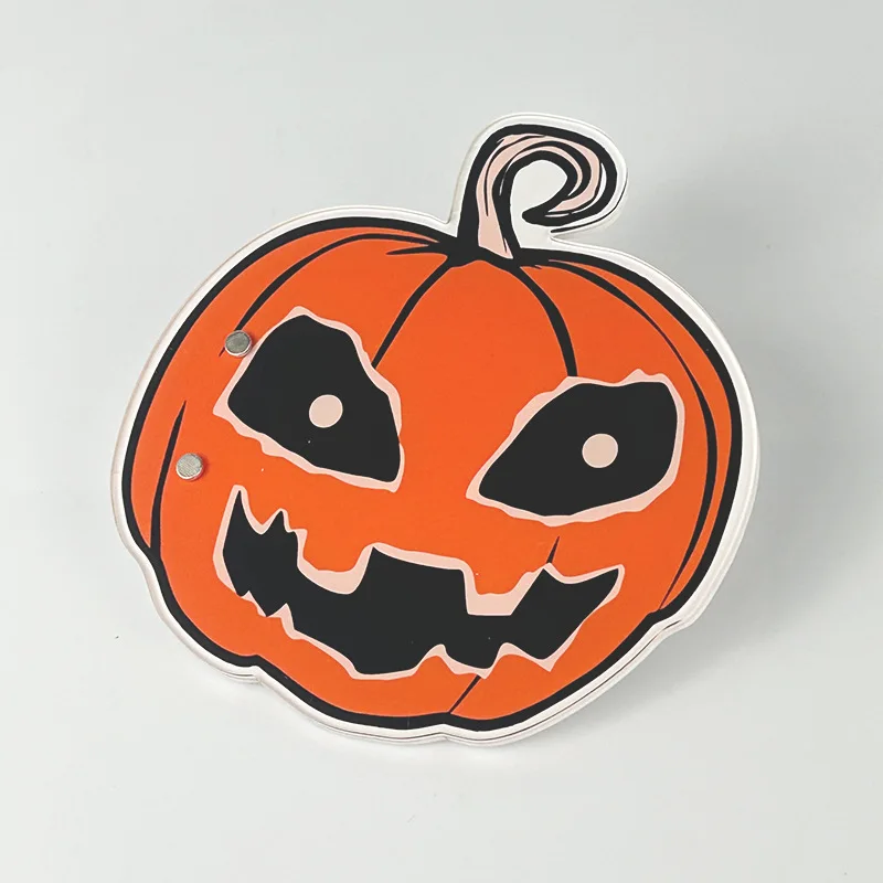 Halloween Colorful Acrylic Lash Pallet Magnetic Suction False Lashes Tray Holder Acrylic Eyelash Extension Display Lash Plate