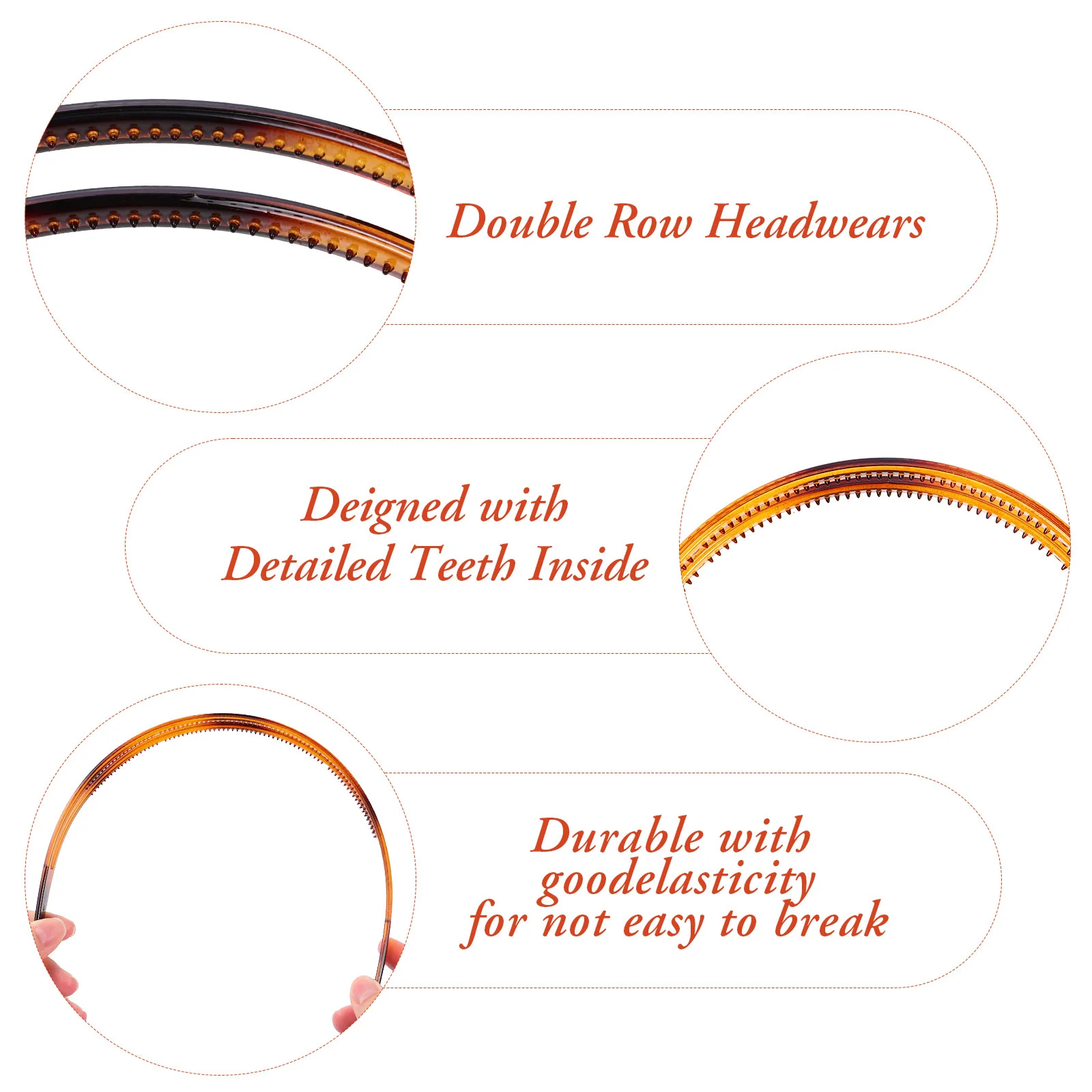 Hair Band for Washing Face Red Sunglasses Fashion Hoops Square Bandanas Accessories Ribbon