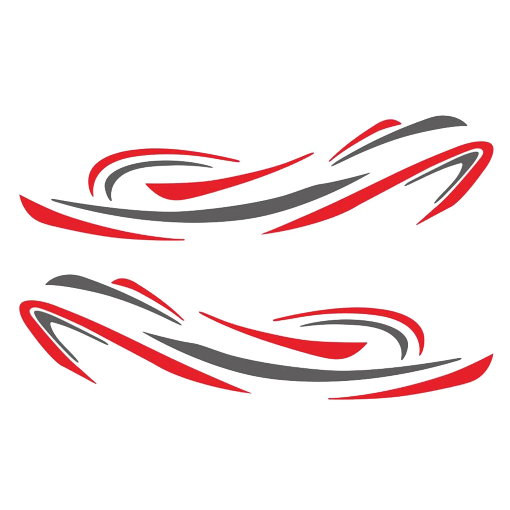 RV متنقل العالمي الجسم ملصق Stripes بها بنفسك المشارب صورة ملصق لاصق لامع ورائع الديكور ل قافلة مقطورة