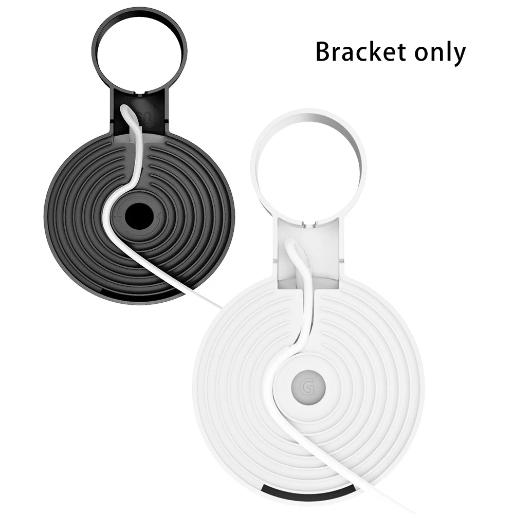 Soporte de pared para Google Audio, colgador colgante de enchufe de segunda generación, color blanco, 1 unidad