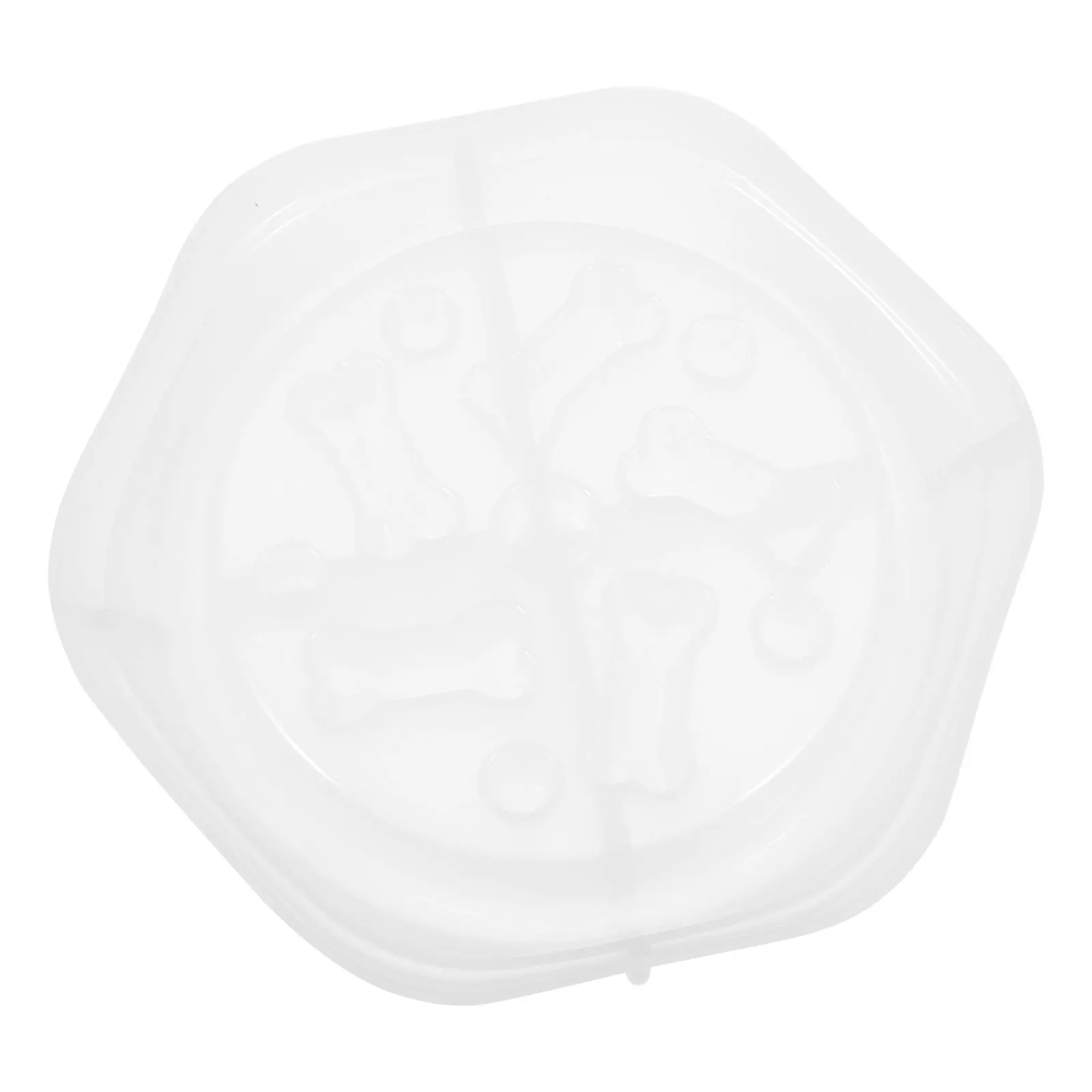 

Форма для изготовления мисок для животных из гибкого силикона, 1 шт., многоразовая, прозрачная, для создания мисок методом литья под давлением