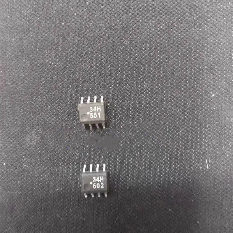 Free shipping 10pcs/lot HP34H A34H HCPL-034H optocoupler SMD SOP-8 new original in stock Tit