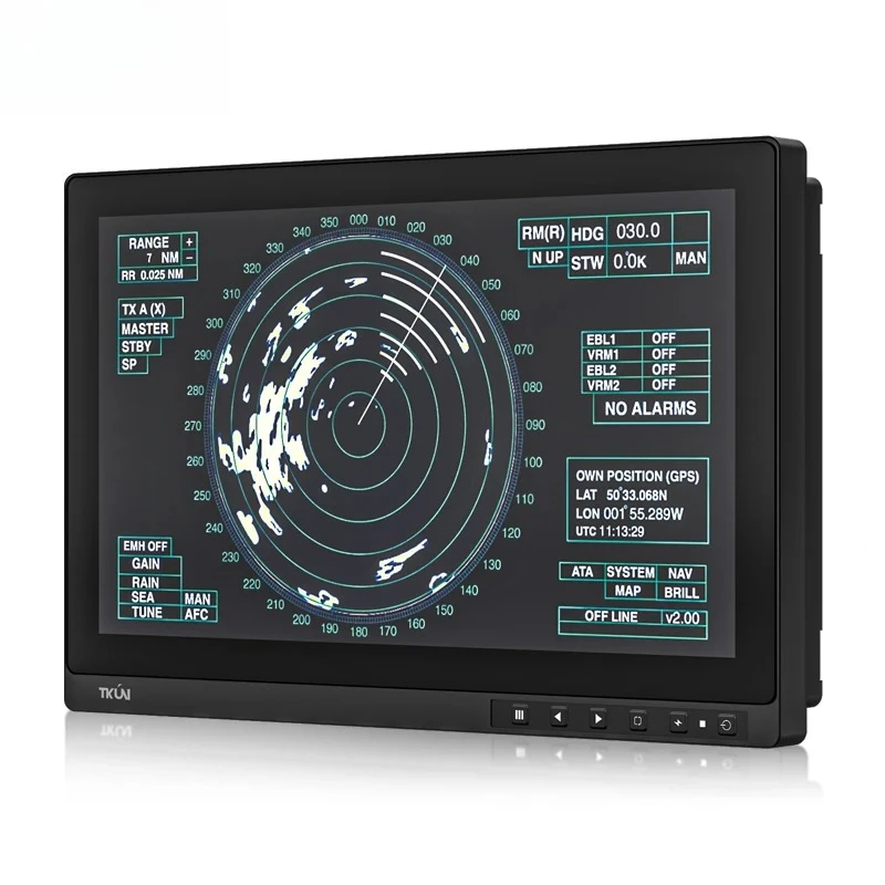 SST 13.3 Inch Overall Waterproof Capacitive Touchscreen  USB Interface Industrial HMI Display With Glass Cover Outdoor Us