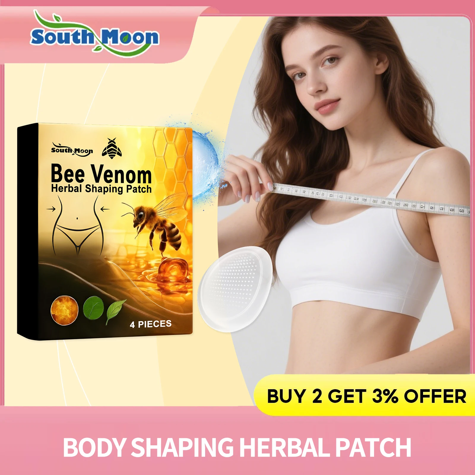 Parches moldeadores para quemar grasa, adelgazar, mejorar el estómago, vientre, regulando la secretión de insulina, suprimir el apetito corporal, pegatinas