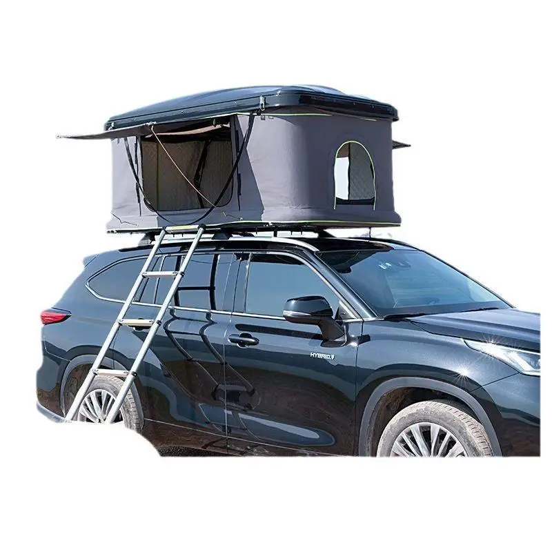 Self-driving Bed Car Hard Shell Double Roof Tent House Fully Automatic Folding Sedan Car Carrying SUV Off-road Outdoor