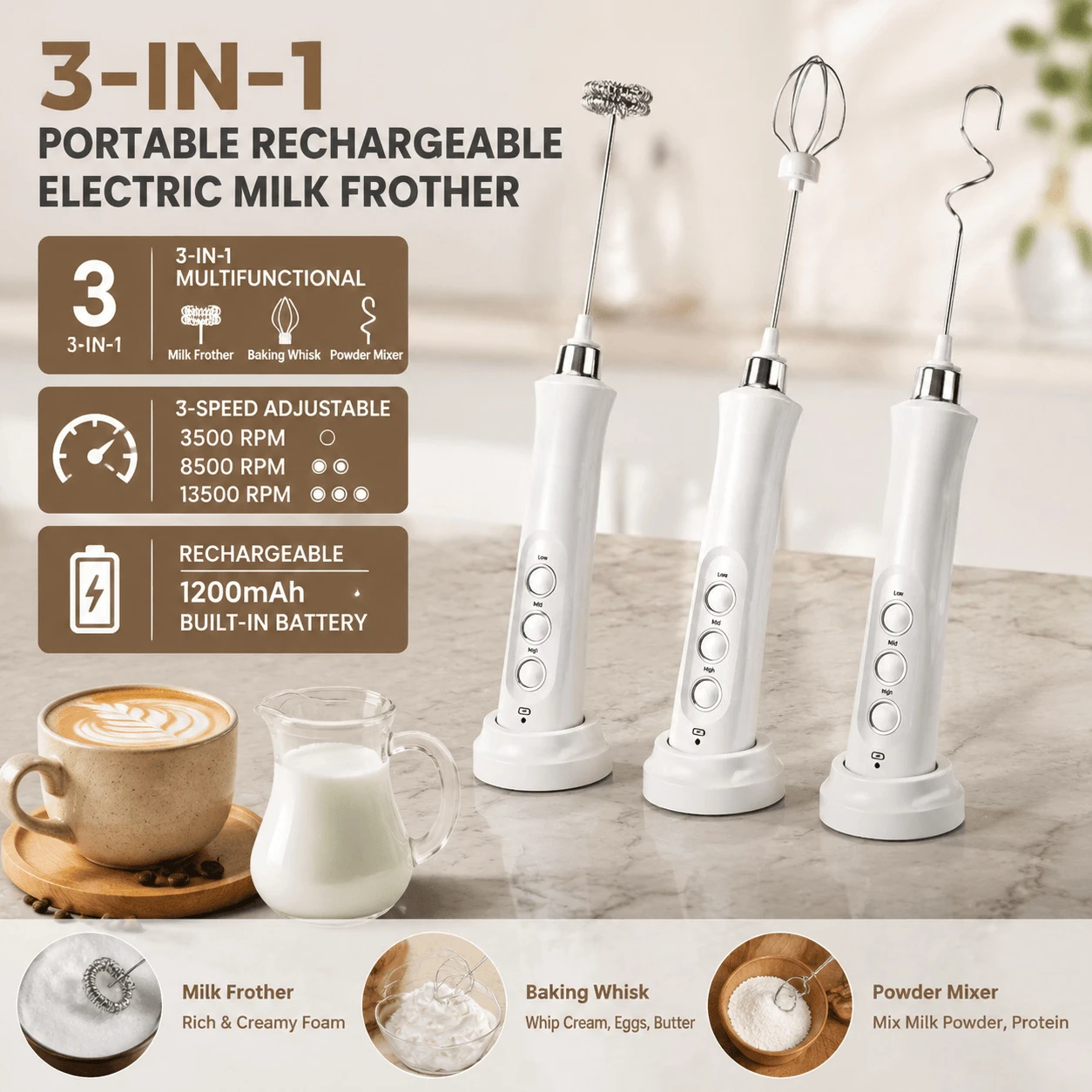#5 Trending Milk Frothers Right Now
