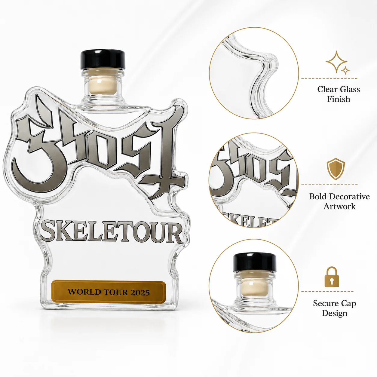 Gothic Ghost Band Inspired Whi - đánh giá và giá Home Bar Set