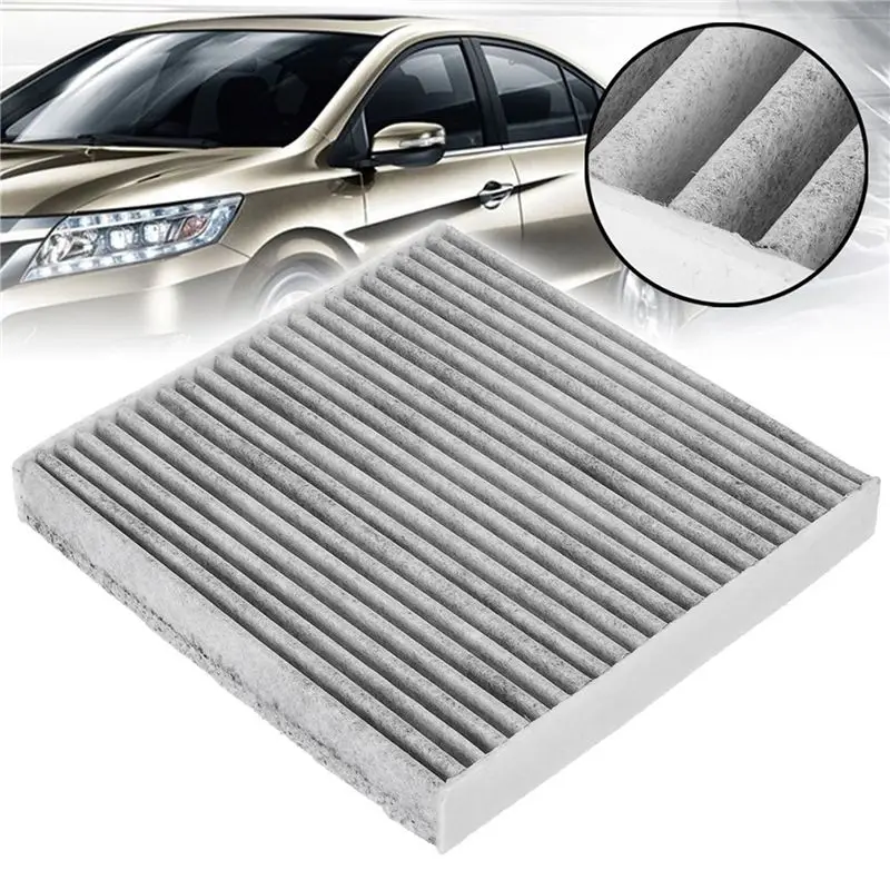 NEW HOT in Stock-2X Carbon Fiber Cabin Air Filter For Honda CR-Z Civic HR-V Fit Insight Acura 80292-TF0-G01 CU21003