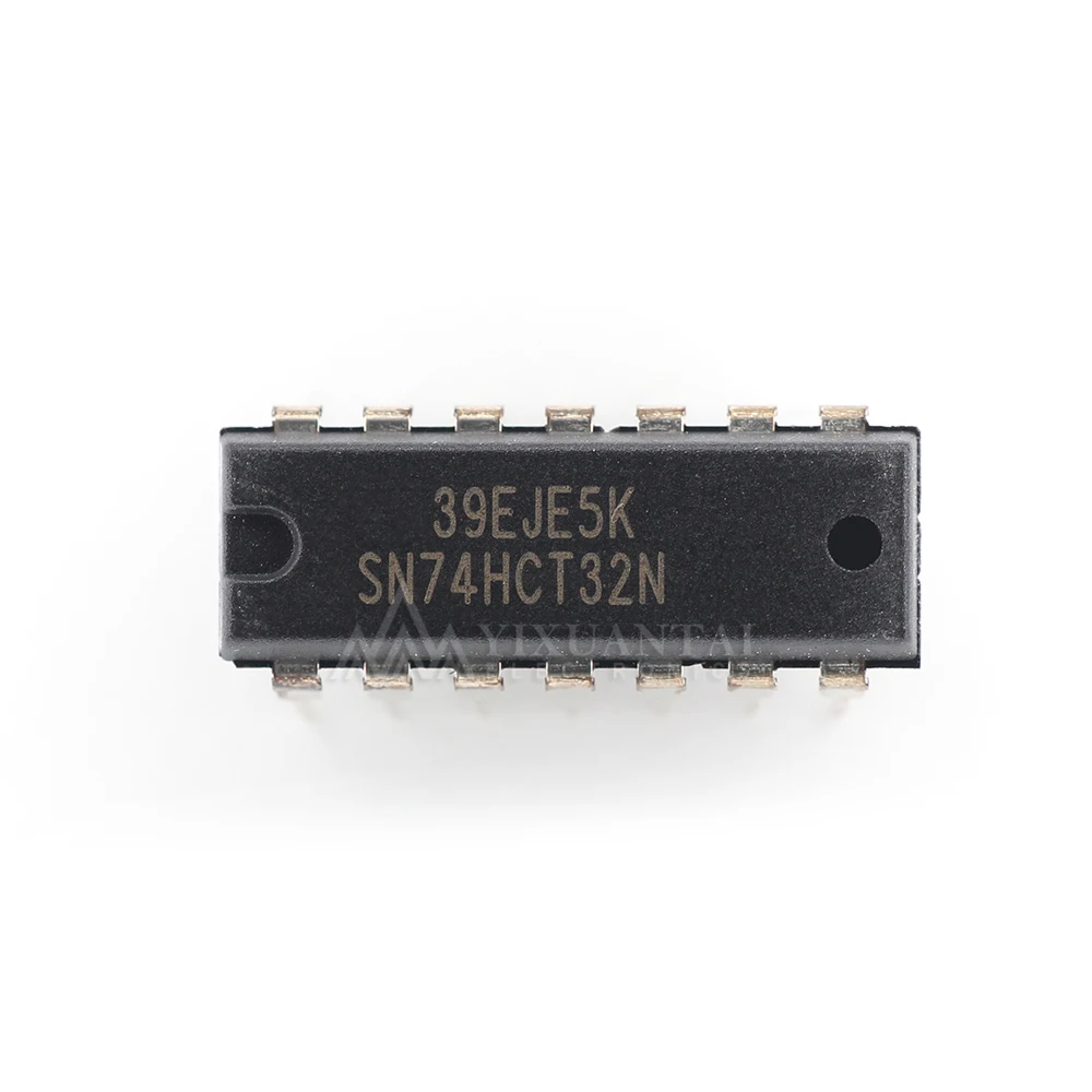 10pcs/Lot  SN74HCT32N  SN74HCT32NG4  SN74HCT32NE4【IC GATE OR 4CH 2-INP 14DIP】New and Original