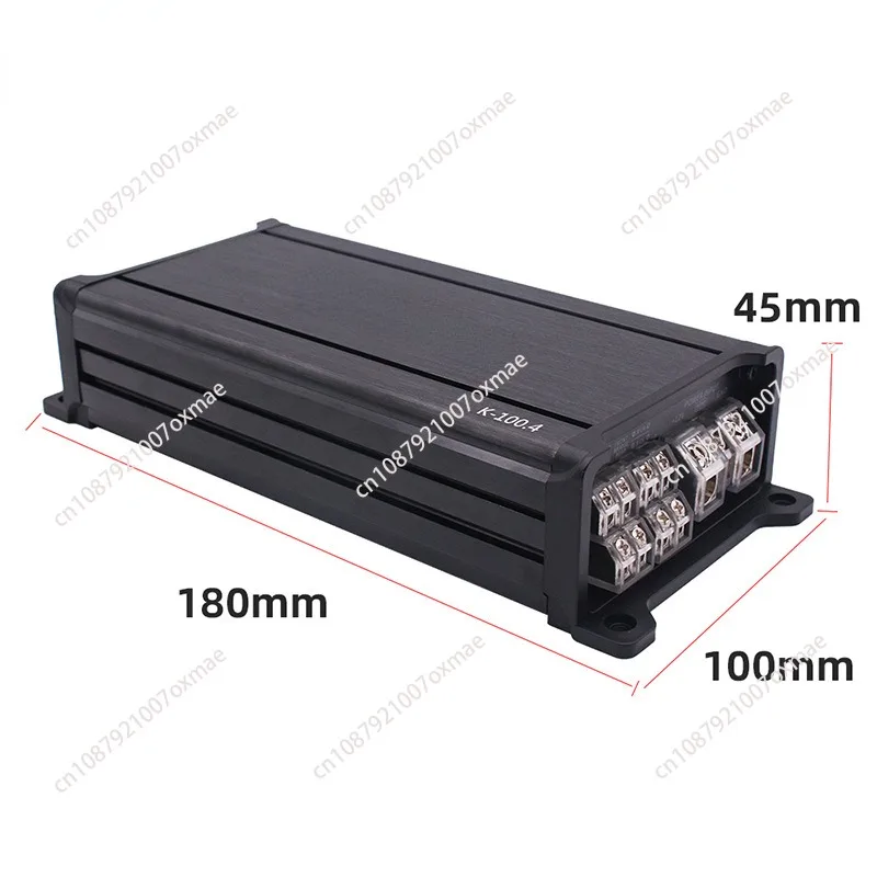 Four-way car power amplifier Class D car audio