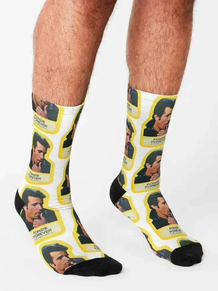 Fonzie Forever الجوارب بالجملة أحذية المشي لمسافات طويلة الحرارية رجل الشتاء رجل الجوارب النسائية الجديدة في kawaii الجوارب الفاخرة للفتيات الرجال #3