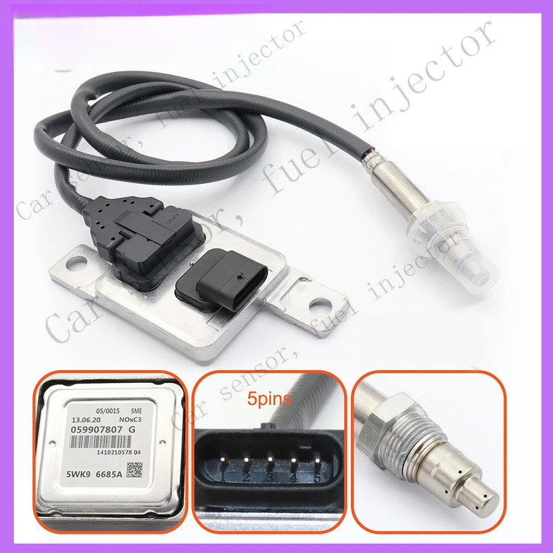 Q+ Nitrogen Oxide NOx Sensor For VW Touareg TDI 10-17 Audi Q7 07-15 3.0L Diesel