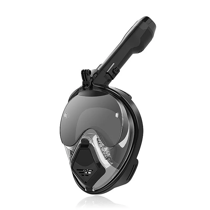 Nueva Máscara de Snorkel Completamente Seca, Antivaho, Impermeable, Compatible con Gafas, para Adultos y Niños, Máscara de Buceo de Silicona Manta