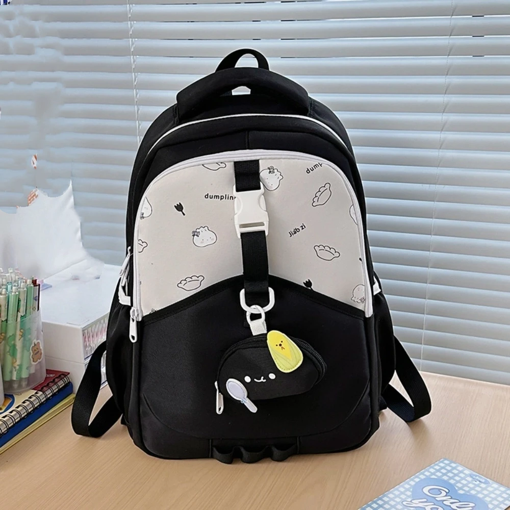 

Fashion Cute Backpack Large Capacity Waterproof School Backpack Nylon Material Lightweight Outdoor Travel Bag for Boy Gril