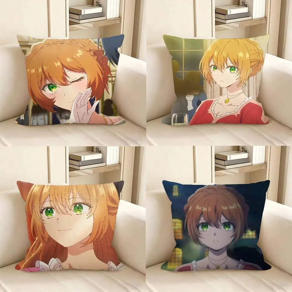 Why Raeliana Ended Up At The Duke's Mansion Anime Pillow Case Fashion Square Pillowcase Bedroom Sofa Room Ins Decoration Leisure