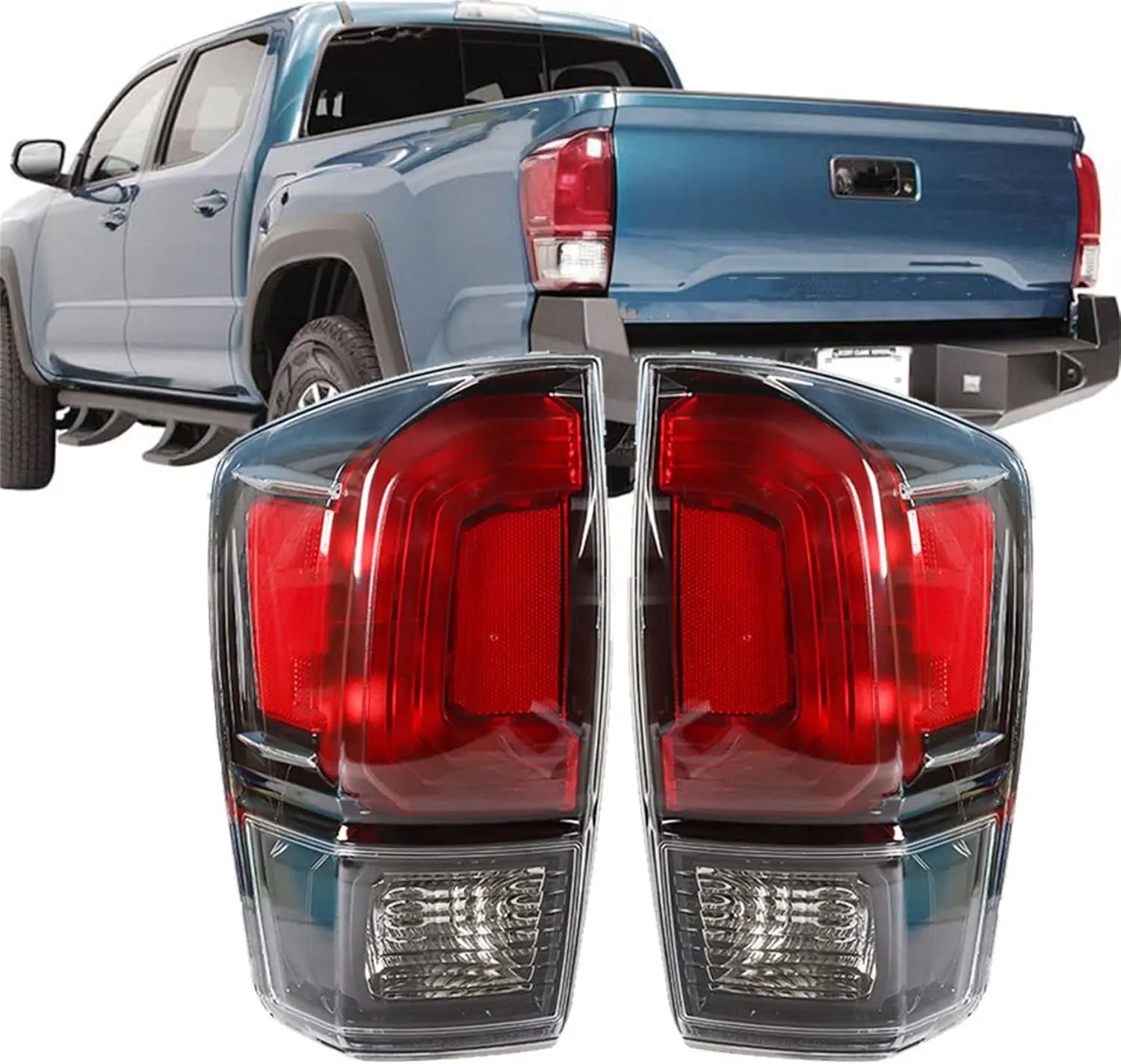 

Rear Brake Tail Lights Assembly for Toyota Tacoma 2016-2020 8156004200 8155004200