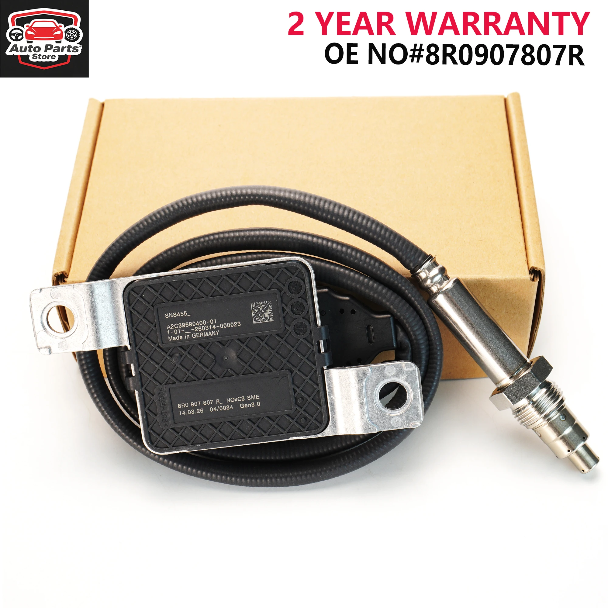 

8R0907807R Original New Nox Sensor Nitrogen Oxide Sensor For AUDI Q5 A5 3.0 TDI 2013 - 2017